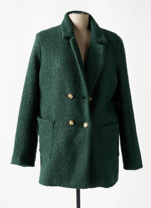 Manteau court vert MULTIPLES pour femme