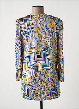 T-shirt manches 3/4 manches 3/4 bleu MULTIPLES femme