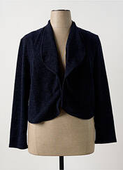 Gilet manches longues bleu MULTIPLES pour femme seconde vue