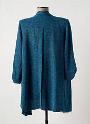 Gilet manches longues bleu MULTIPLES pour femme seconde vue