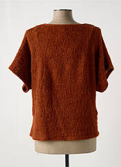 Pull orange MULTIPLES pour femme seconde vue