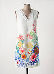 Robe courte blanc MULTIPLES pour femme seconde vue