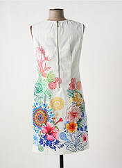Robe courte blanc MULTIPLES pour femme seconde vue