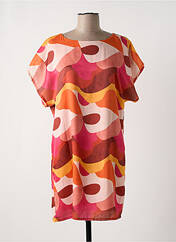 Robe courte orange MULTIPLES pour femme seconde vue