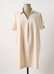 Robe mi-longue beige MULTIPLES pour femme seconde vue