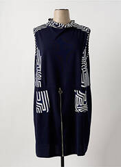Robe mi-longue bleu MULTIPLES pour femme seconde vue