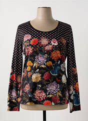T-shirt noir MULTIPLES pour femme seconde vue