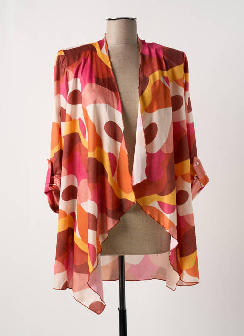 Gilet maternité orange MULTIPLES pour femme