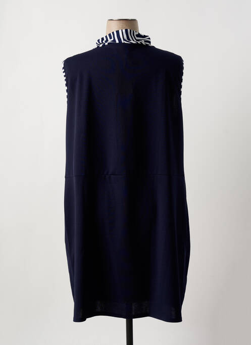 Robe mi-longue bleu MULTIPLES pour femme