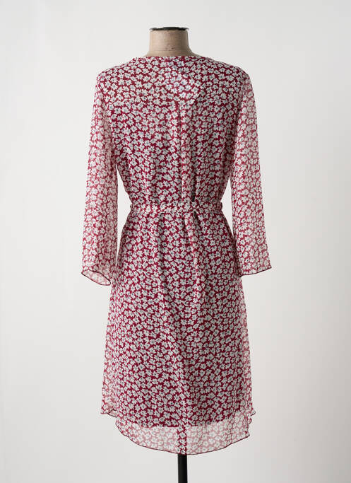 Robe mi-longue rouge MULTIPLES pour femme