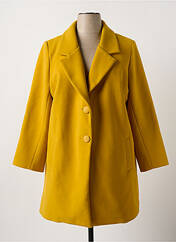 Manteau long jaune MULTIPLES pour femme seconde vue