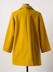 Manteau long jaune MULTIPLES pour femme seconde vue