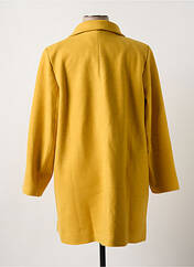 Manteau long jaune MULTIPLES pour femme seconde vue