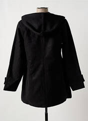 Manteau long noir MULTIPLES pour femme seconde vue