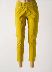 Pantalon 7/8 jaune MULTIPLES pour femme seconde vue