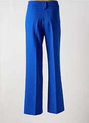 Pantalon droit bleu MULTIPLES pour femme seconde vue