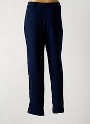Pantalon droit bleu MULTIPLES pour femme seconde vue