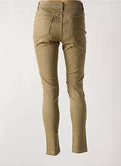 Pantalon slim beige MULTIPLES pour femme seconde vue