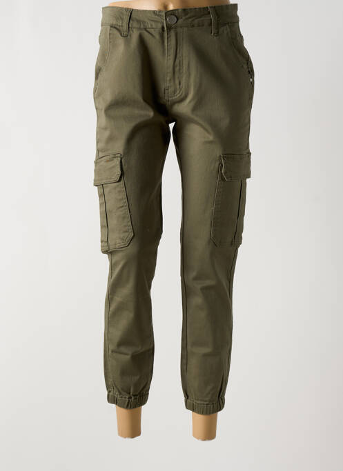Pantalon 7/8 vert MULTIPLES pour femme