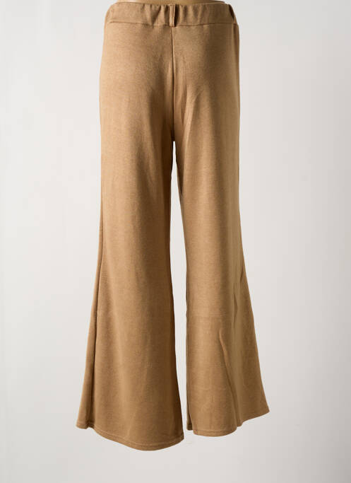 Pantalon large beige MULTIPLES femme