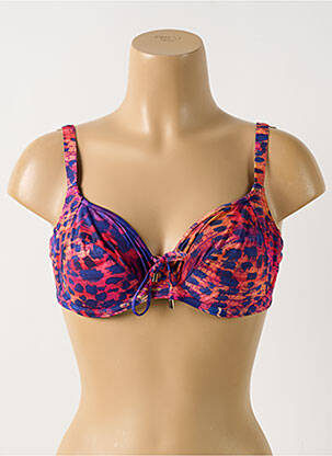 Haut de maillot de bain stretch haut soutien-gorge emboitant violet PRIMA DONNA femme
