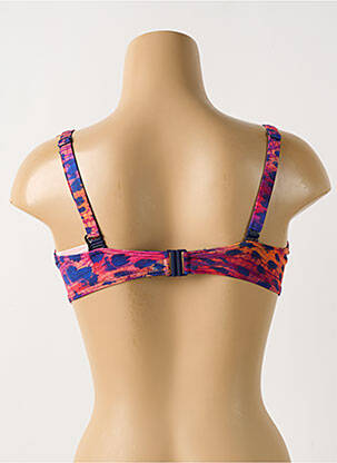 Haut de maillot de bain stretch haut soutien-gorge emboitant violet PRIMADONNA femme
