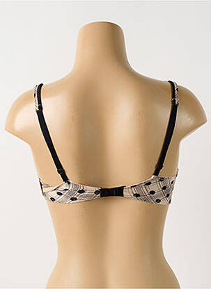 Soutien-gorge effet matière satinée haut soutien-gorge emboitant beige MARIE JO femme