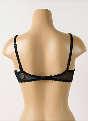 Soutien-gorge effet matière satinée haut soutien-gorge emboitant noir MARIE JO femme