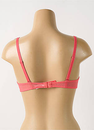 Soutien-gorge effet matière satinée haut soutien-gorge emboitant rose SIMONE PERELE femme