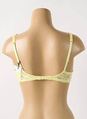 Soutien-gorge effet matière satinée haut soutien-gorge emboitant jaune MARIE JO femme