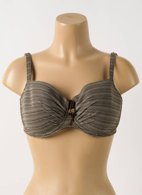 Haut de maillot de bain marron PRIMA DONNA pour femme