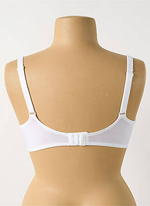 Soutien-gorge effet matière satinée haut soutien-gorge moulé blanc CONTURELLE femme