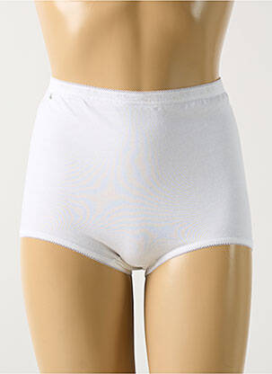 Culotte haute blanc SLOGGI pour femme