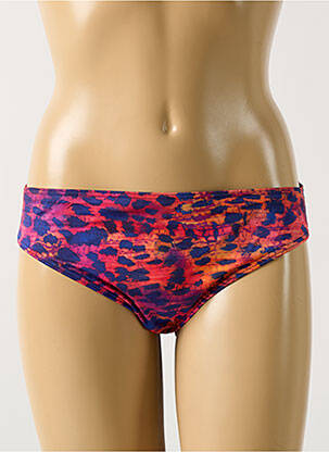 Bas de maillot de bain effet matière satinée culotte violet PRIMA DONNA femme