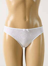 Culotte effet matière satinée blanc MARIE JO femme