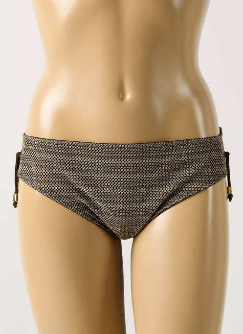 Bas de maillot de bain marron PRIMA DONNA pour femme