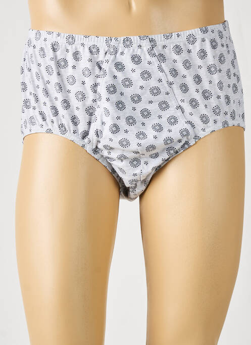 Slip gris ARMOR LUX pour homme