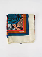 Foulard marron POCHETTE SQUARE pour femme seconde vue