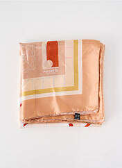 Foulard orange POCHETTE SQUARE pour femme seconde vue