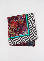 Foulard rouge POCHETTE SQUARE pour femme seconde vue