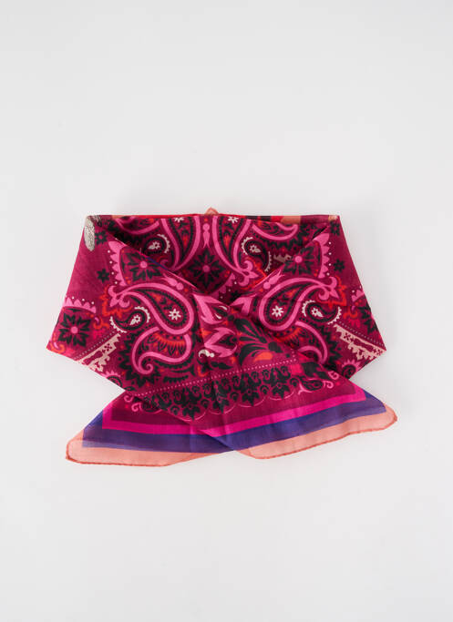 Foulard rouge POCHETTE SQUARE pour femme