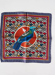 Foulard bleu POCHETTE SQUARE pour femme seconde vue