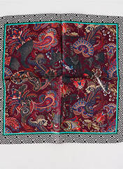 Foulard rouge POCHETTE SQUARE pour femme seconde vue