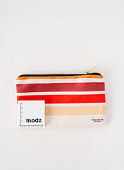 Trousse de maquillage beige POCHETTE SQUARE pour femme seconde vue