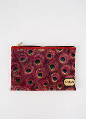 Trousse de maquillage rose ANTAN pour femme seconde vue