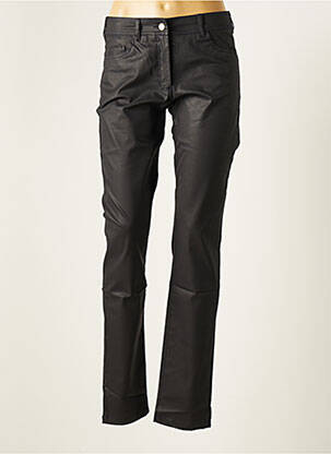 Pantalon droit stretch taille normale bleu PAUL BRIAL femme