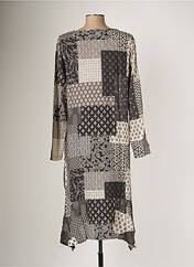 Robe mi-longue beige G!OZE pour femme seconde vue