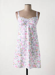 Nuisette/combinette col v blanc ANTINEA femme