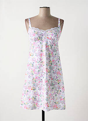 Nuisette/combinette col v blanc ANTINEA femme