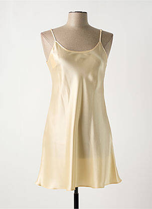 Nuisette/combinette col rond beige MARJOLAINE femme